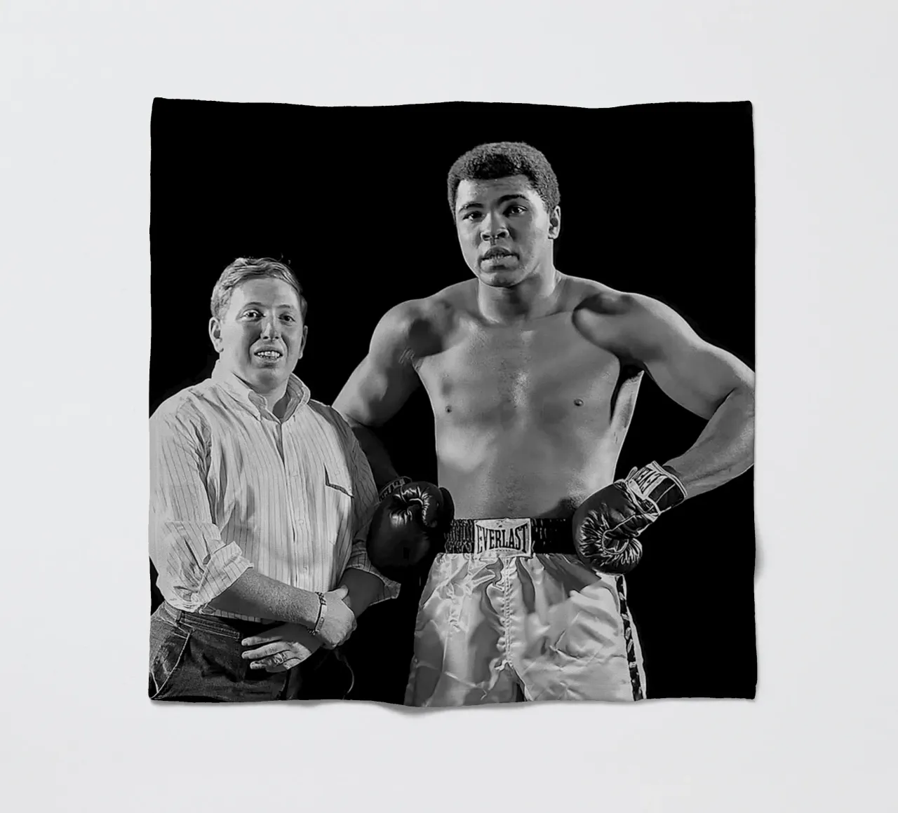 Il giovane Neil Leifer e Muhammad Ali coperta in pile da tobyrmattie