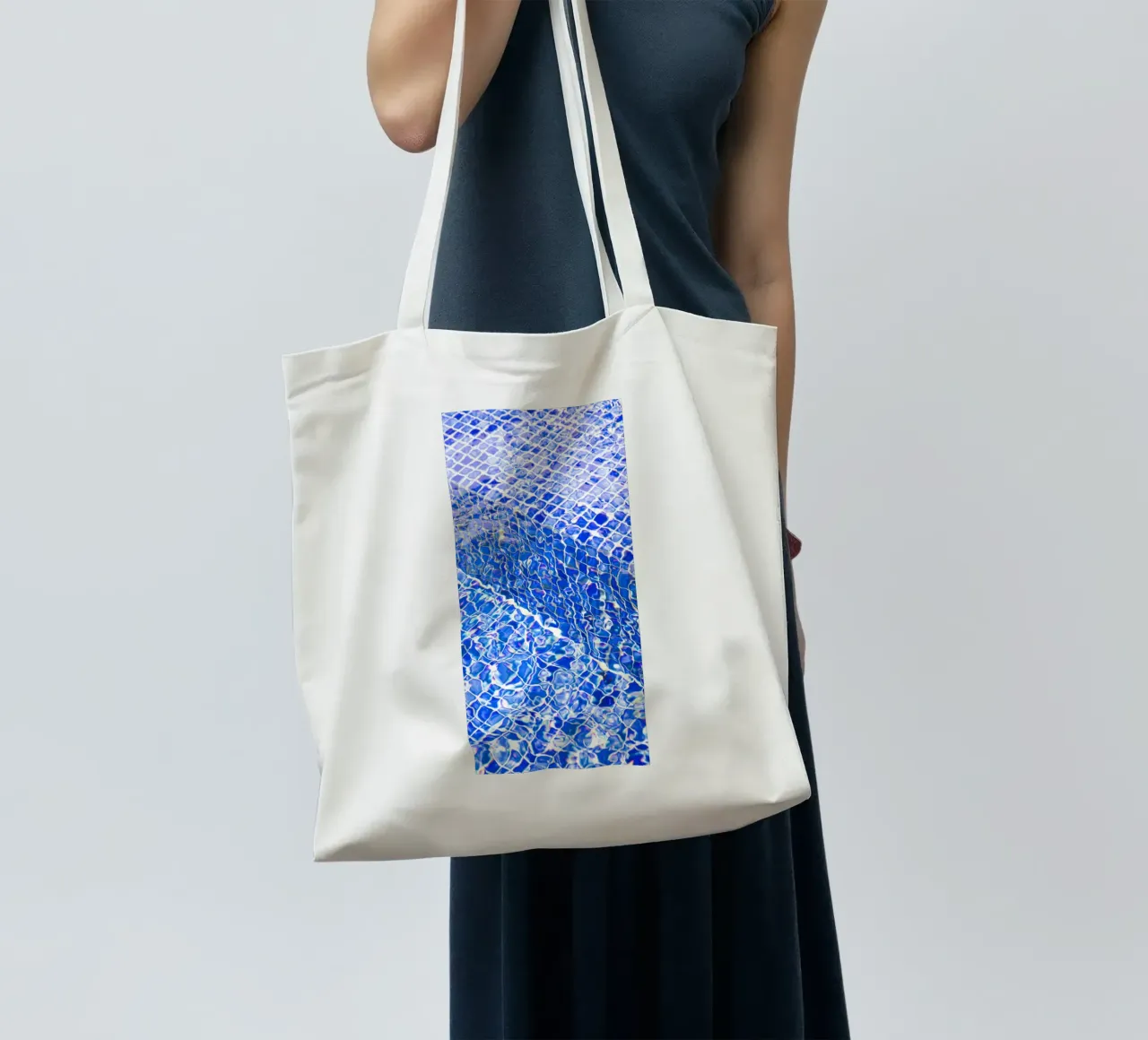 Pool tote bag by rafael campezato