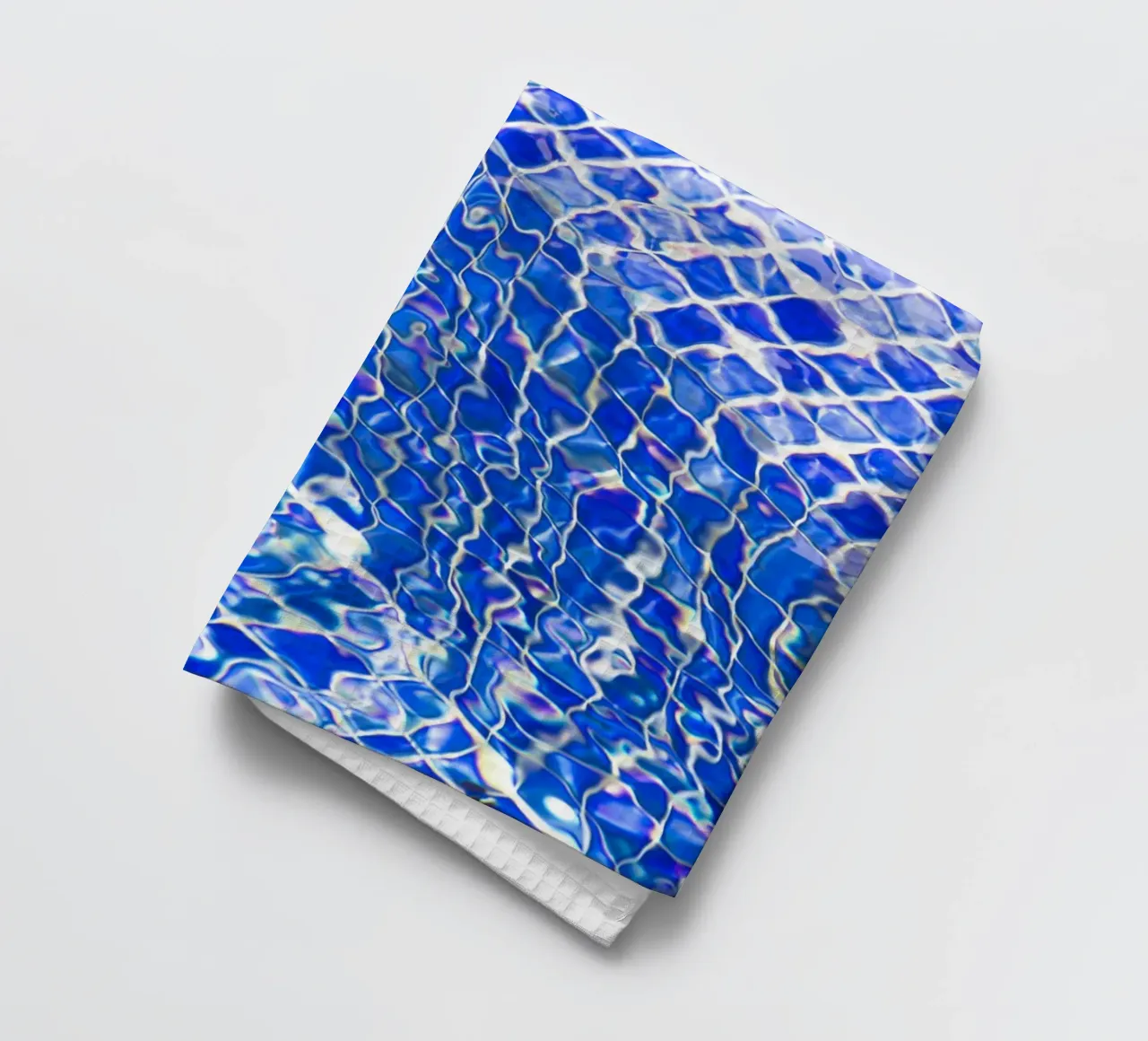 Pool tea towel by rafael campezato