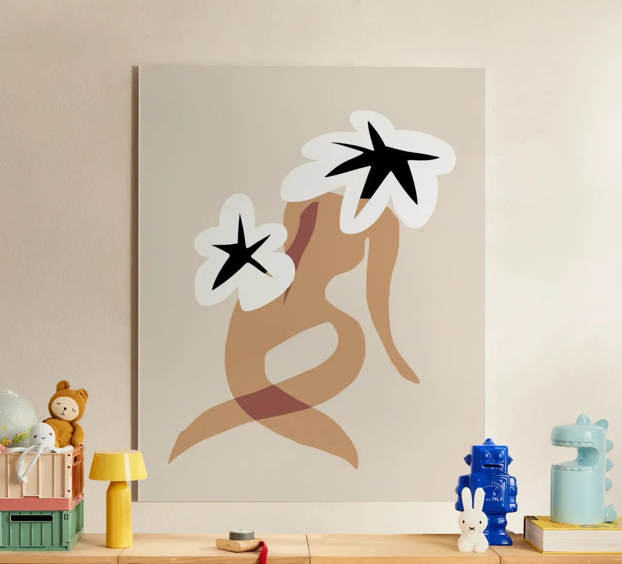 Modello floreale 06 plexiglass da Little Dean