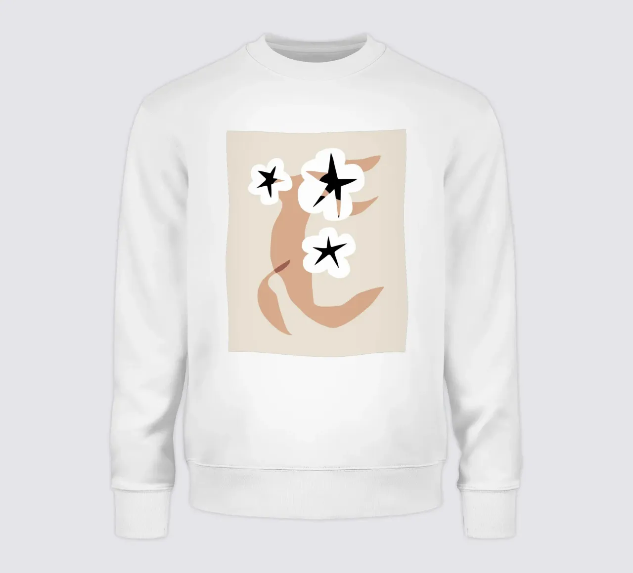 Modello a fiori 08 felpa da Little Dean