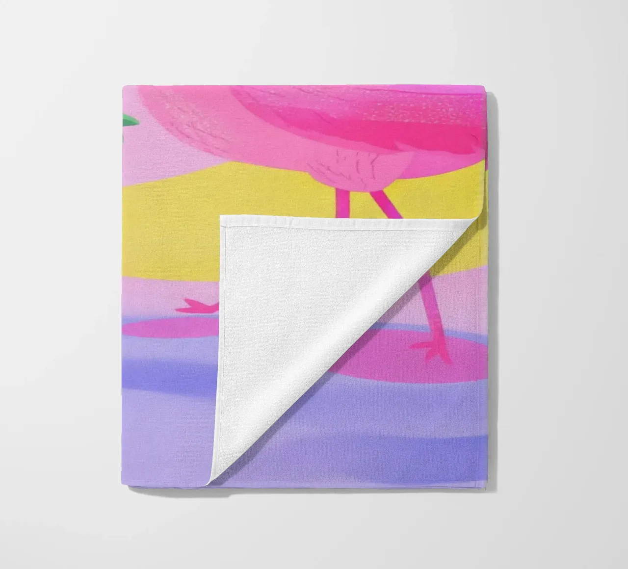 Dancing Turtle & Flamingo telo mare da Kiara