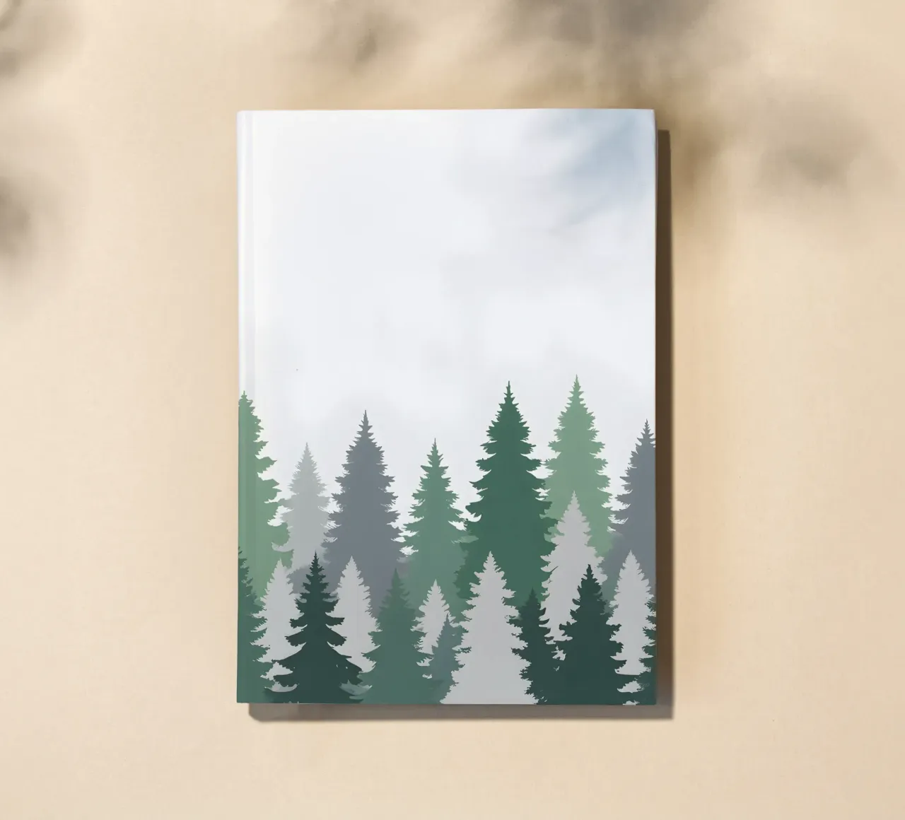 Abstract Forest notebook by Botanical Gallery