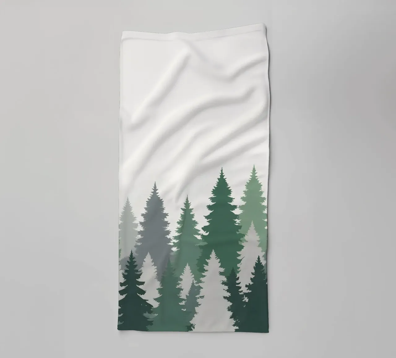 Abstract Forest towel by Botanical Gallery