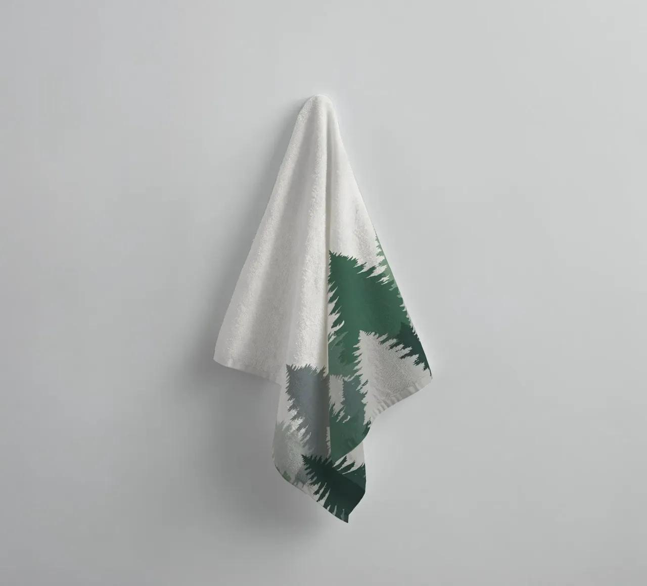 Abstract Forest towel by Botanical Gallery