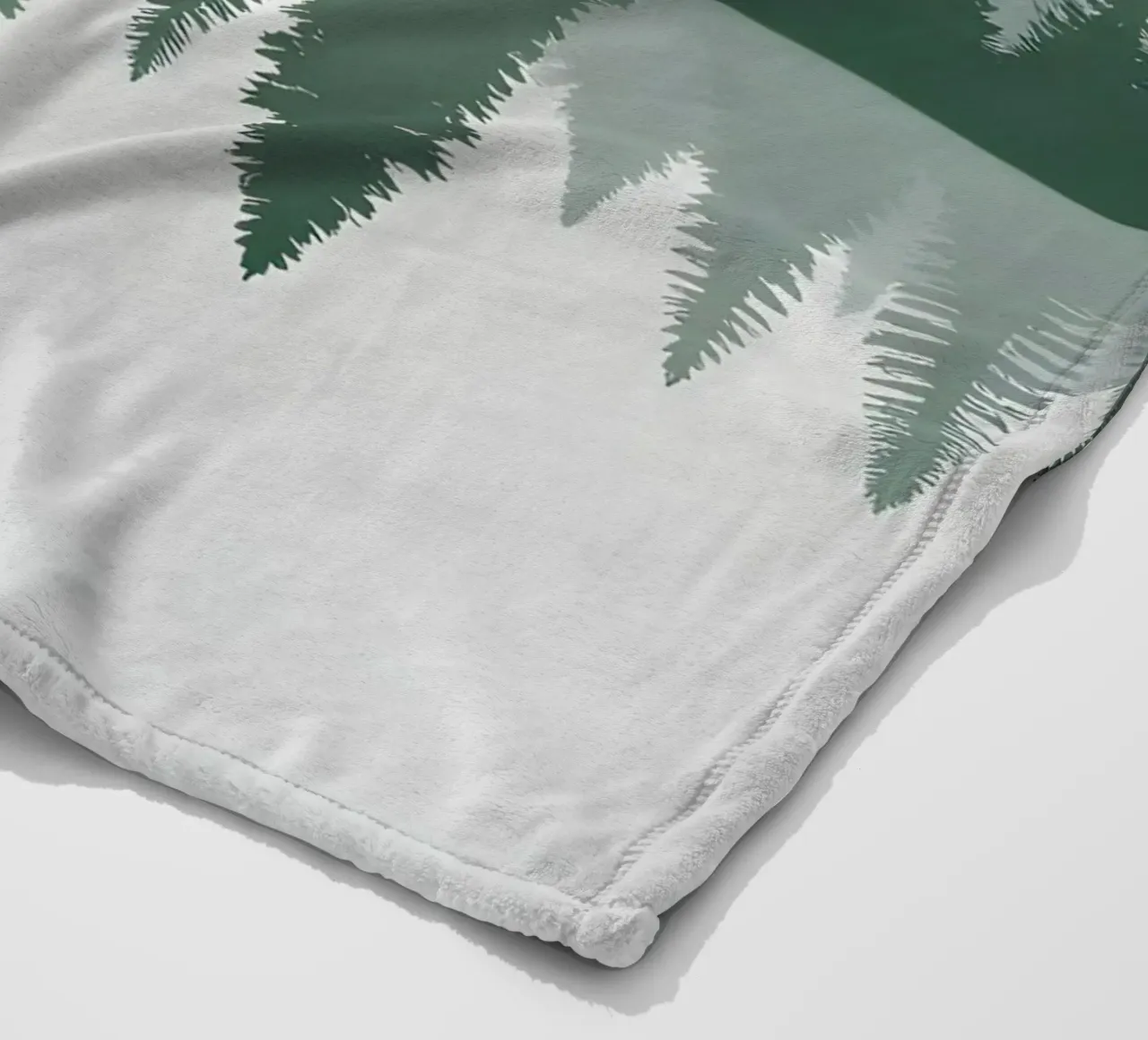 Foresta astratta coperta in pile da Botanical Gallery