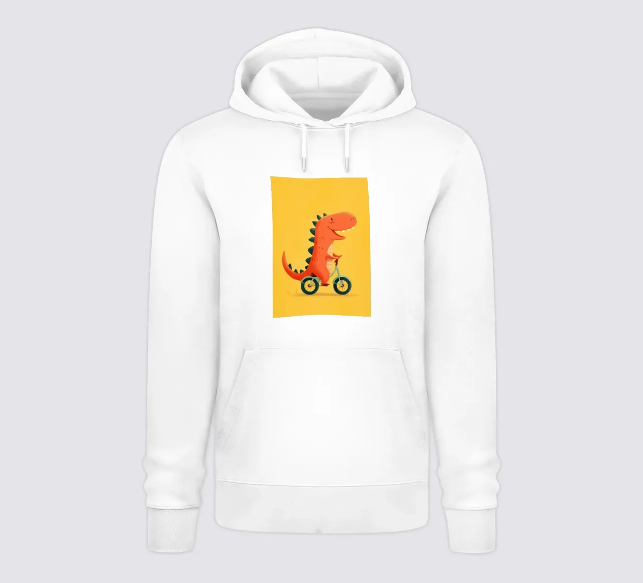 Dino on Wheels felpa con cappuccio da Kiara