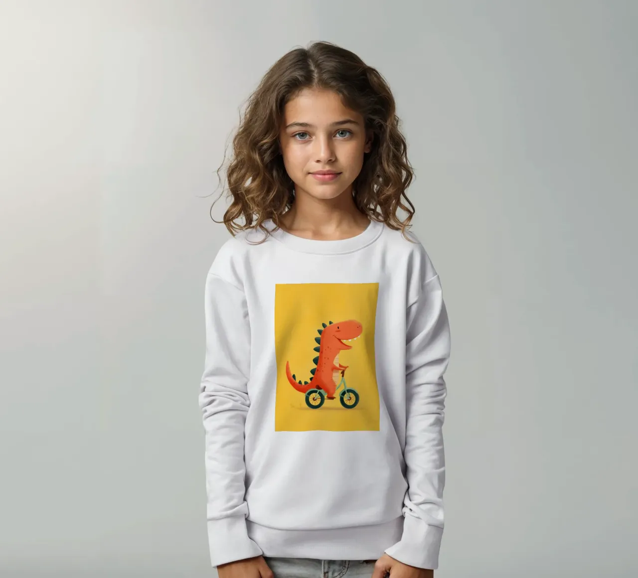 Dino on Wheels felpa bambino da Kiara