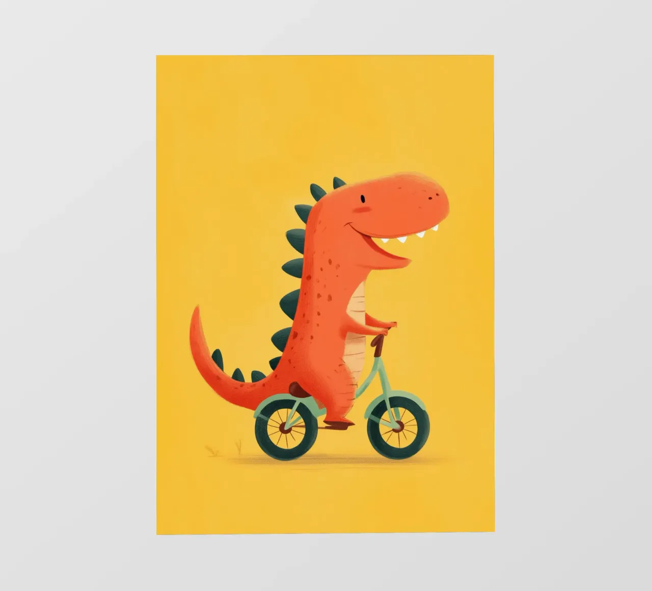 Dino on Wheels pellicola backlit da Kiara