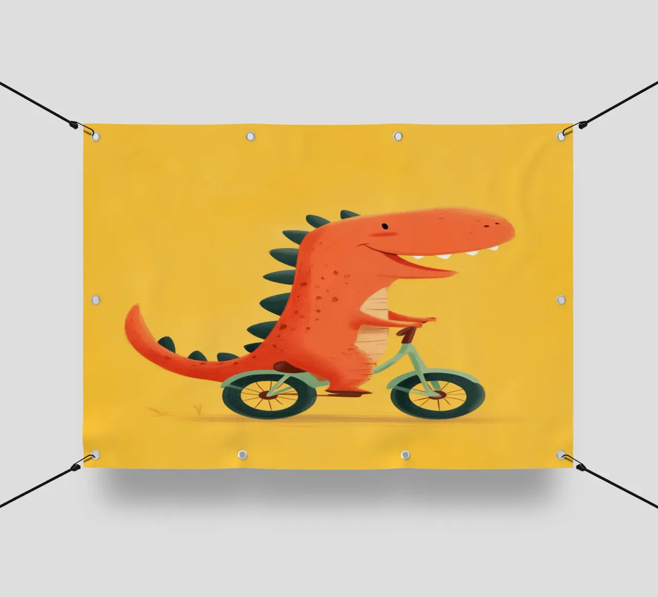 Dino on Wheels telo in pvc da Kiara
