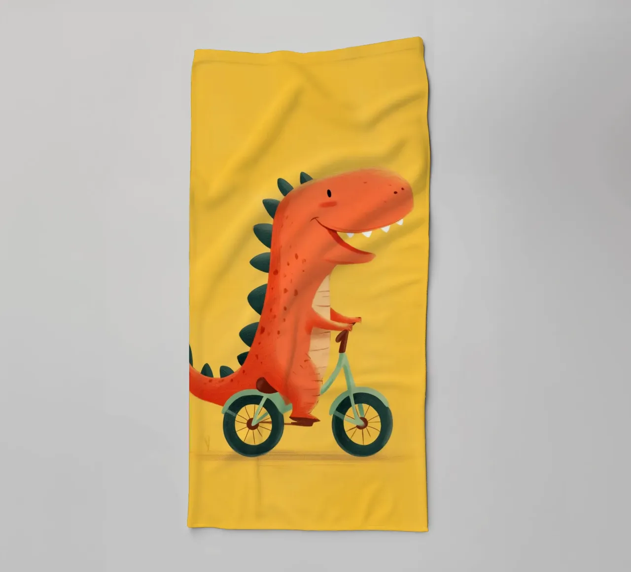 Dino on Wheels asciugamano da bagno da Kiara