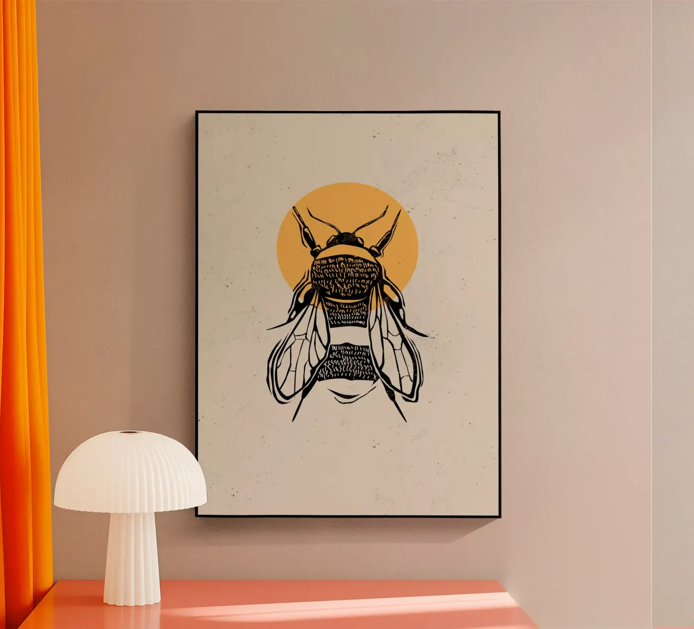 The Bee plexiglas de Indigo Rain