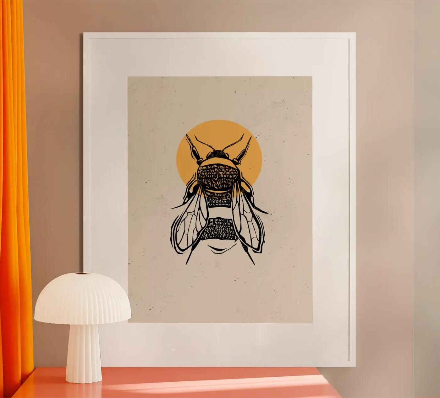 The Bee poster by Indigo Rain