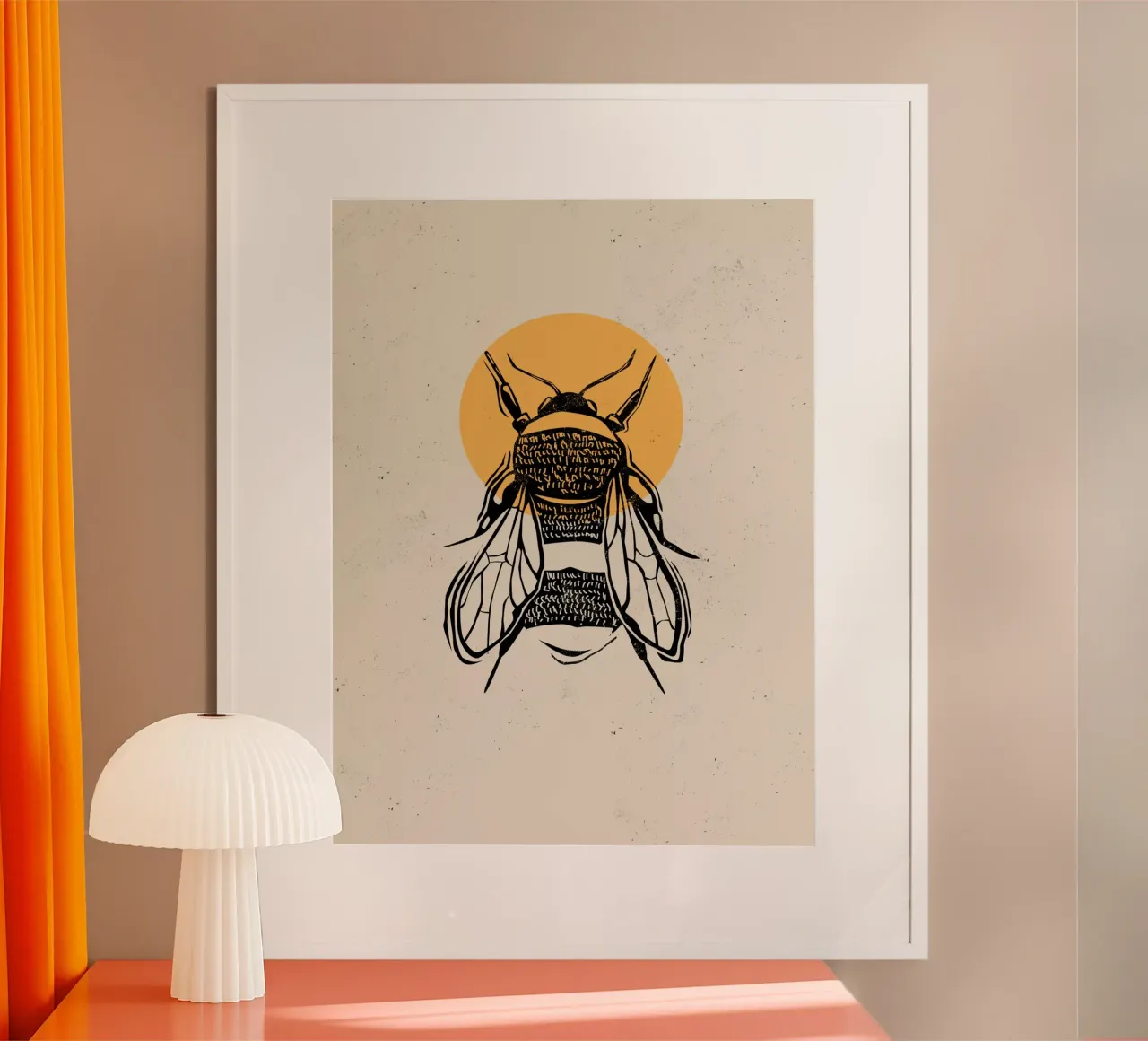 The Bee poster by Indigo Rain