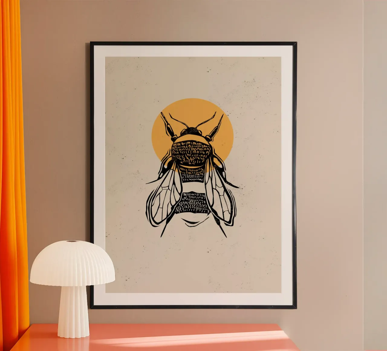 The Bee poster by Indigo Rain