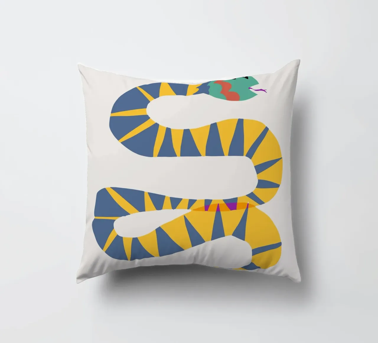 Serpente funky cuscino da Little Dean