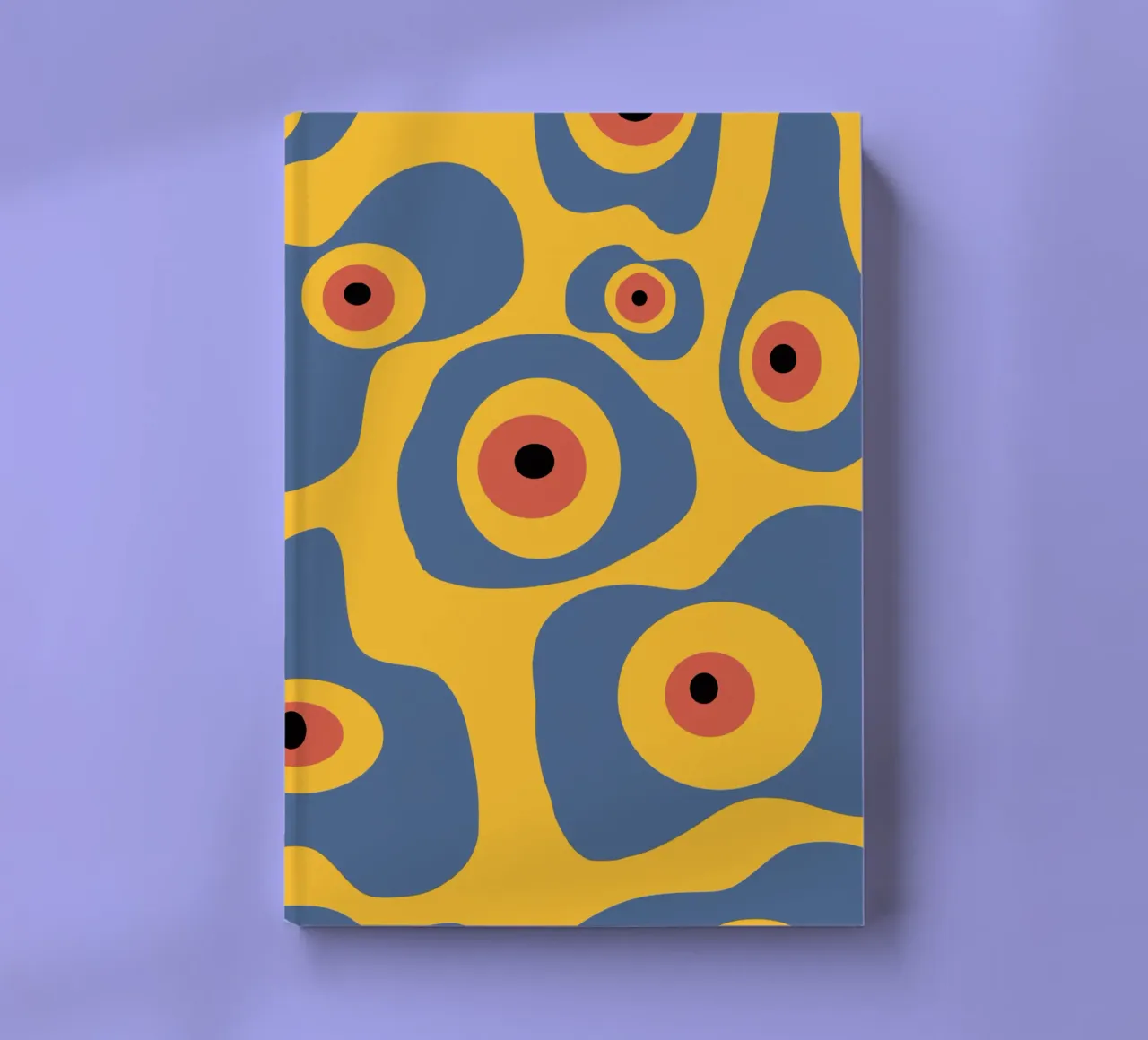 Evil eye pattern notebook by Little Dean