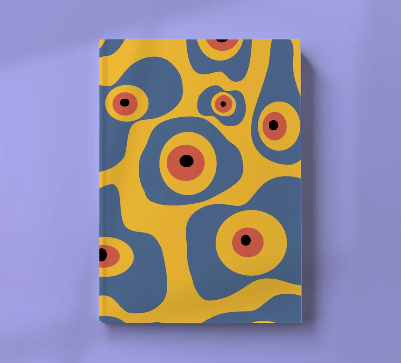 Motif de l'œil malin carnet de Little Dean