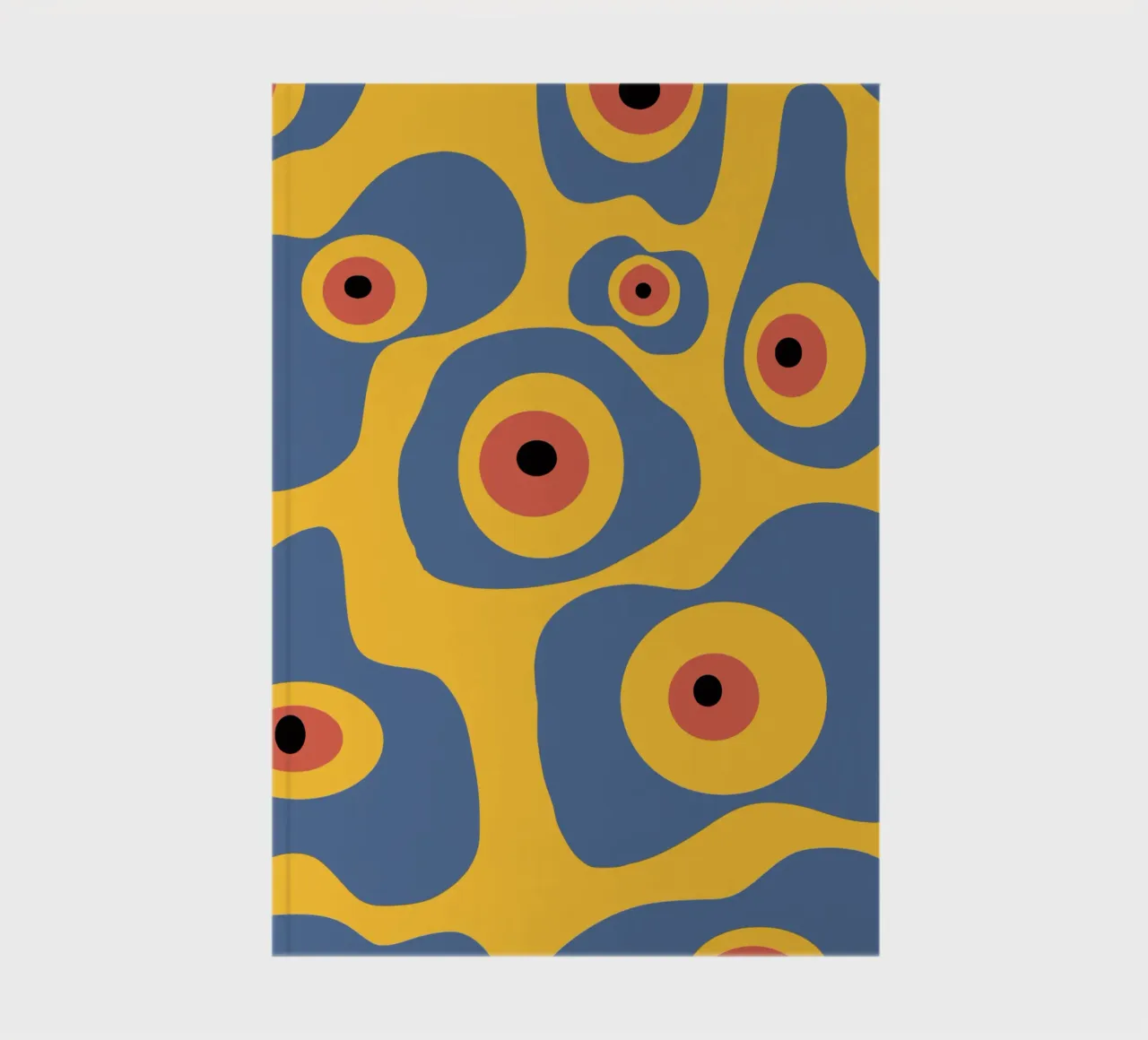 Evil eye pattern notebook by Little Dean
