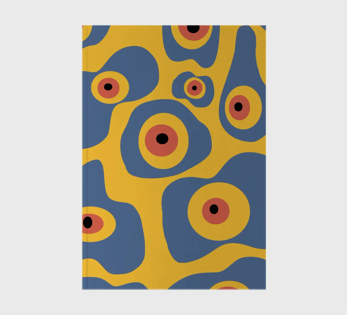 Motif de l'œil malin carnet de Little Dean