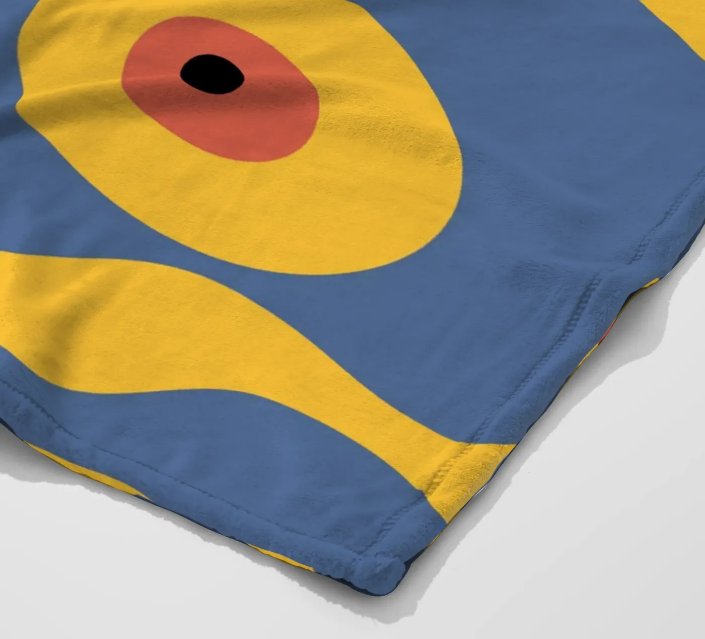 Böses-Auge-Muster Fleecedecke von Little Dean