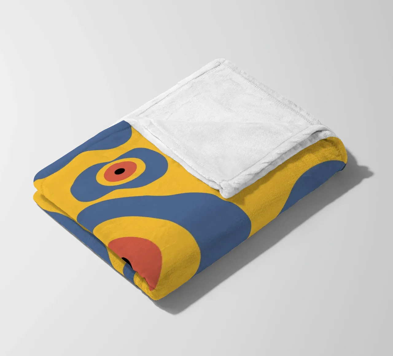 Evil eye pattern Fleecedecke von Little Dean