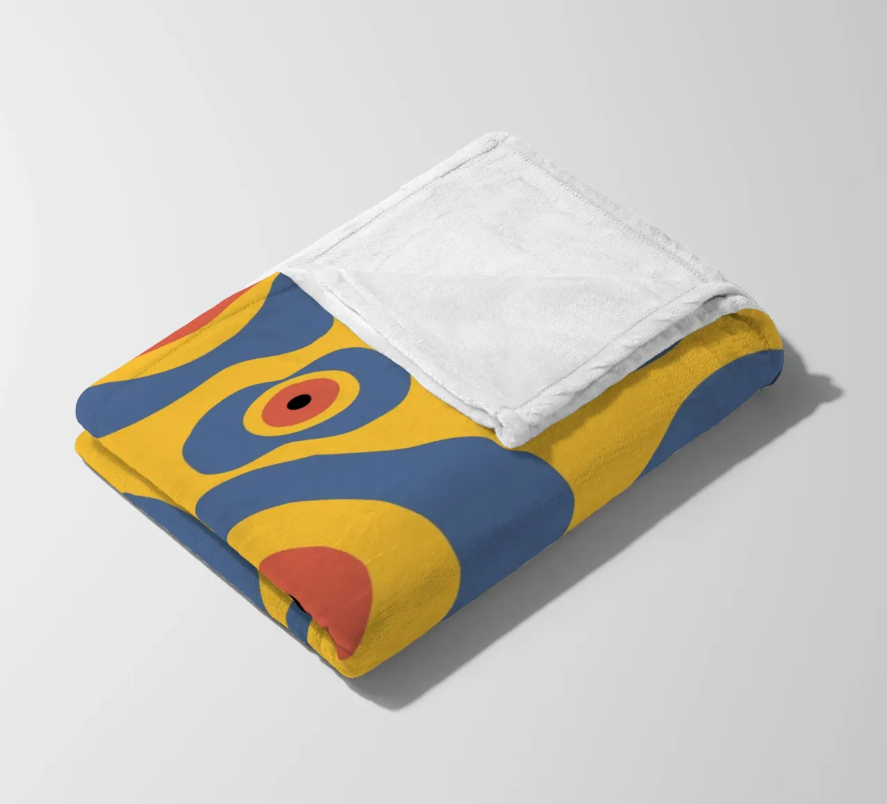 Evil eye pattern Fleecedecke von Little Dean