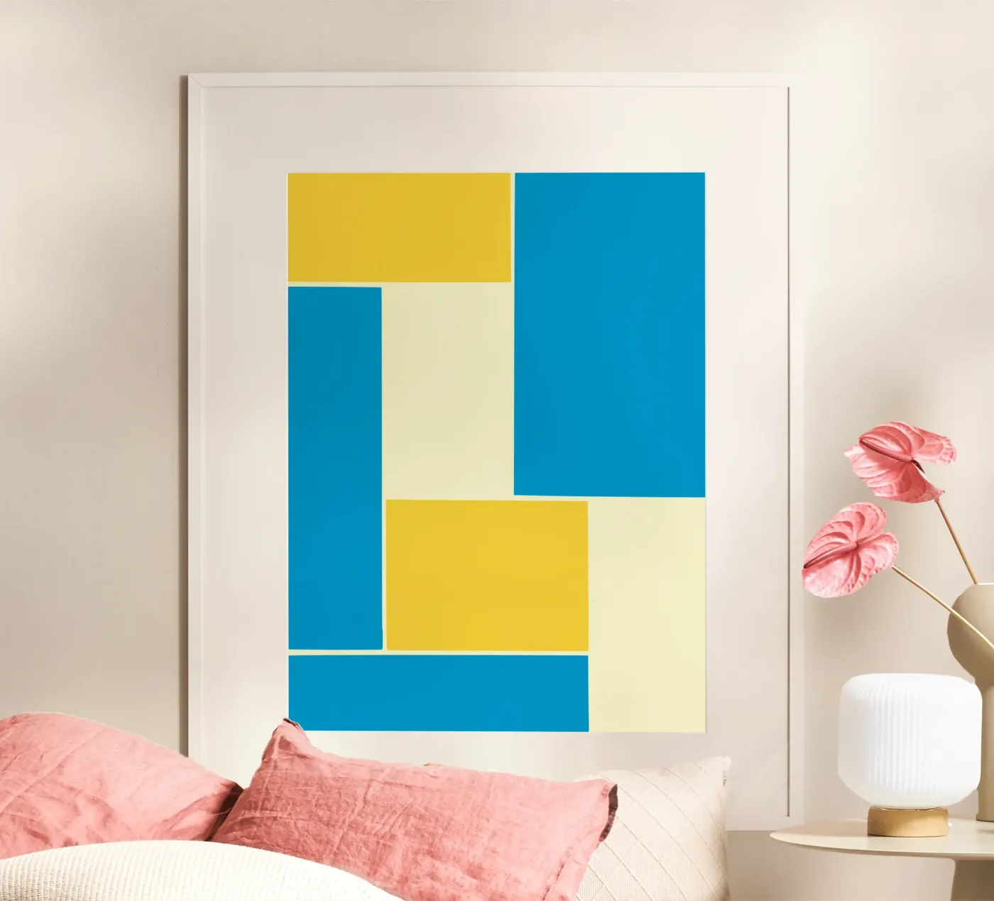 Angle geometrical poster by Little Dean