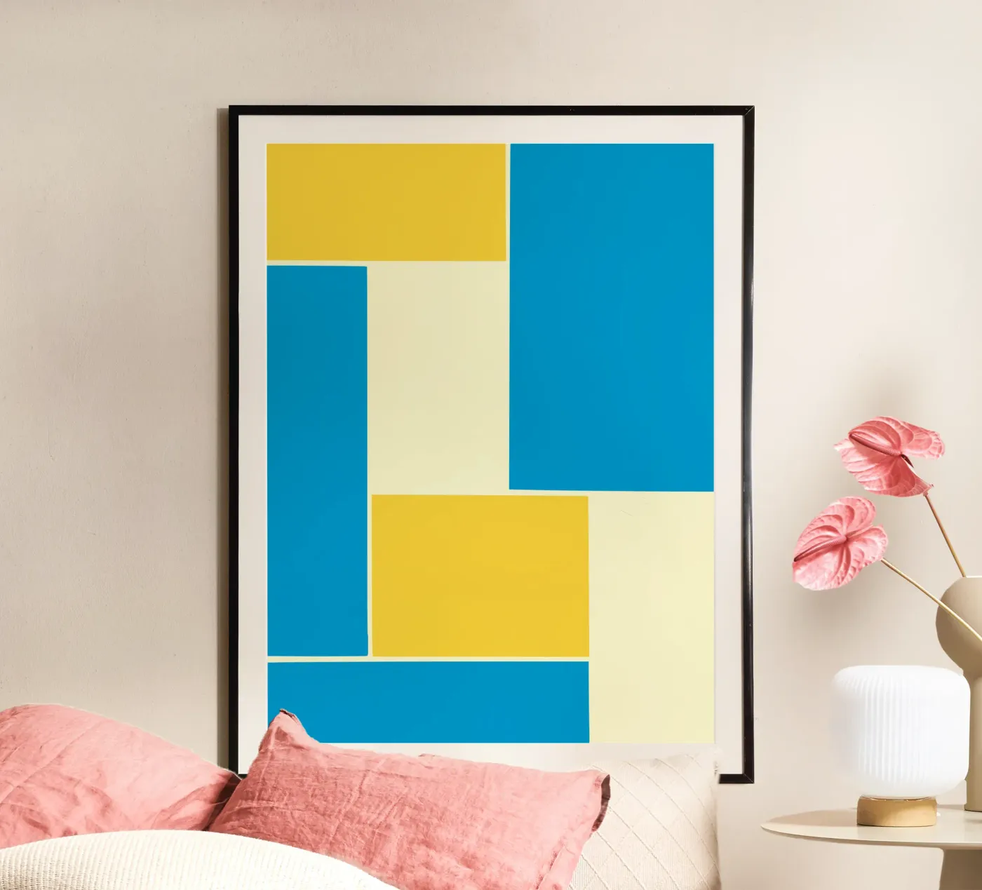 Angle geometrical poster by Little Dean
