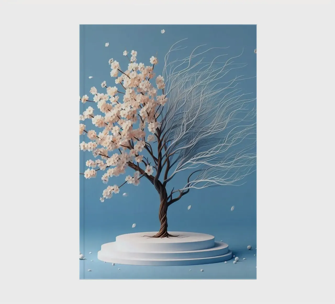 Spring and winter notebook by BenCoStyle