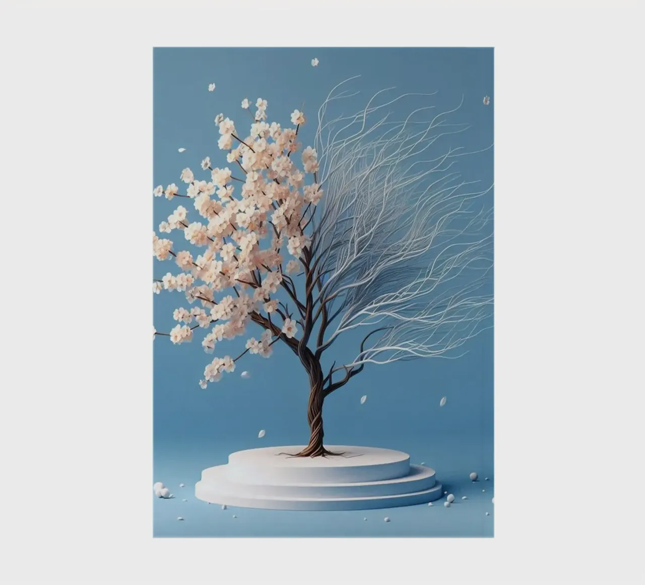 Spring and winter notebook by BenCoStyle