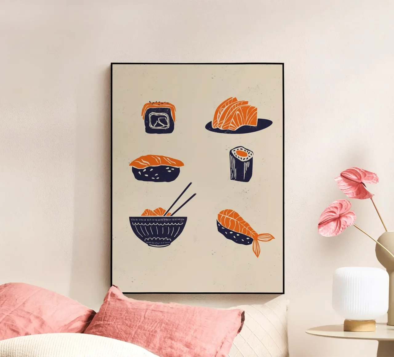 Set di sushi plexiglass da Indigo Rain