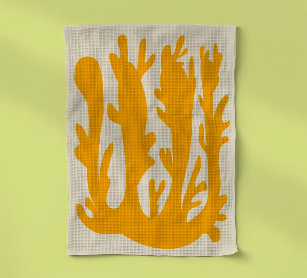 Korallengelb Geschirrtuch von Little Dean