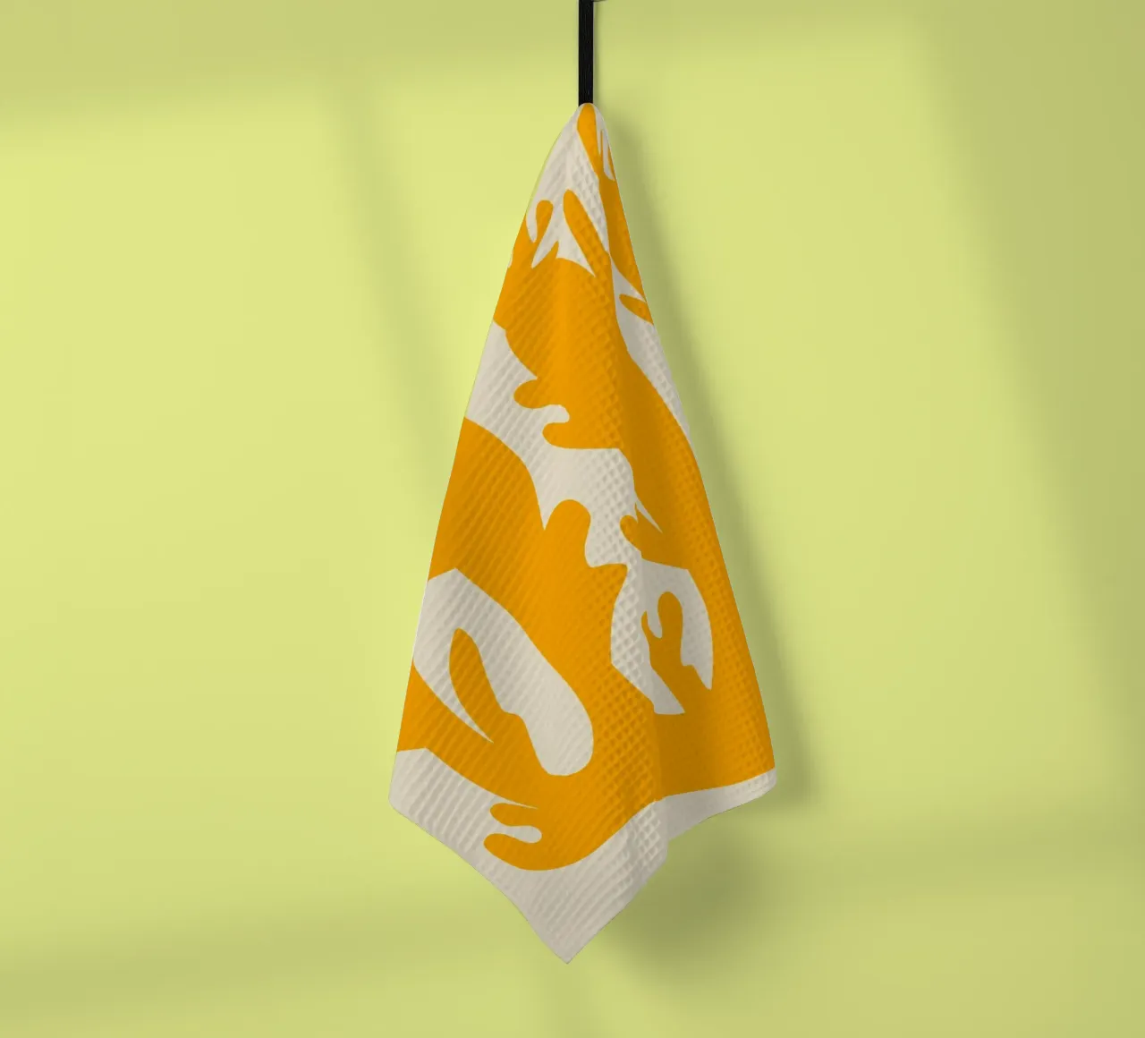 Korallengelb Geschirrtuch von Little Dean