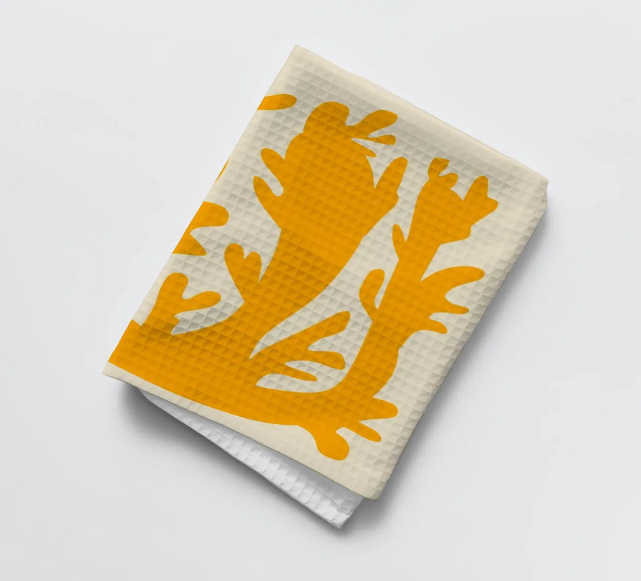 Korallengelb Geschirrtuch von Little Dean