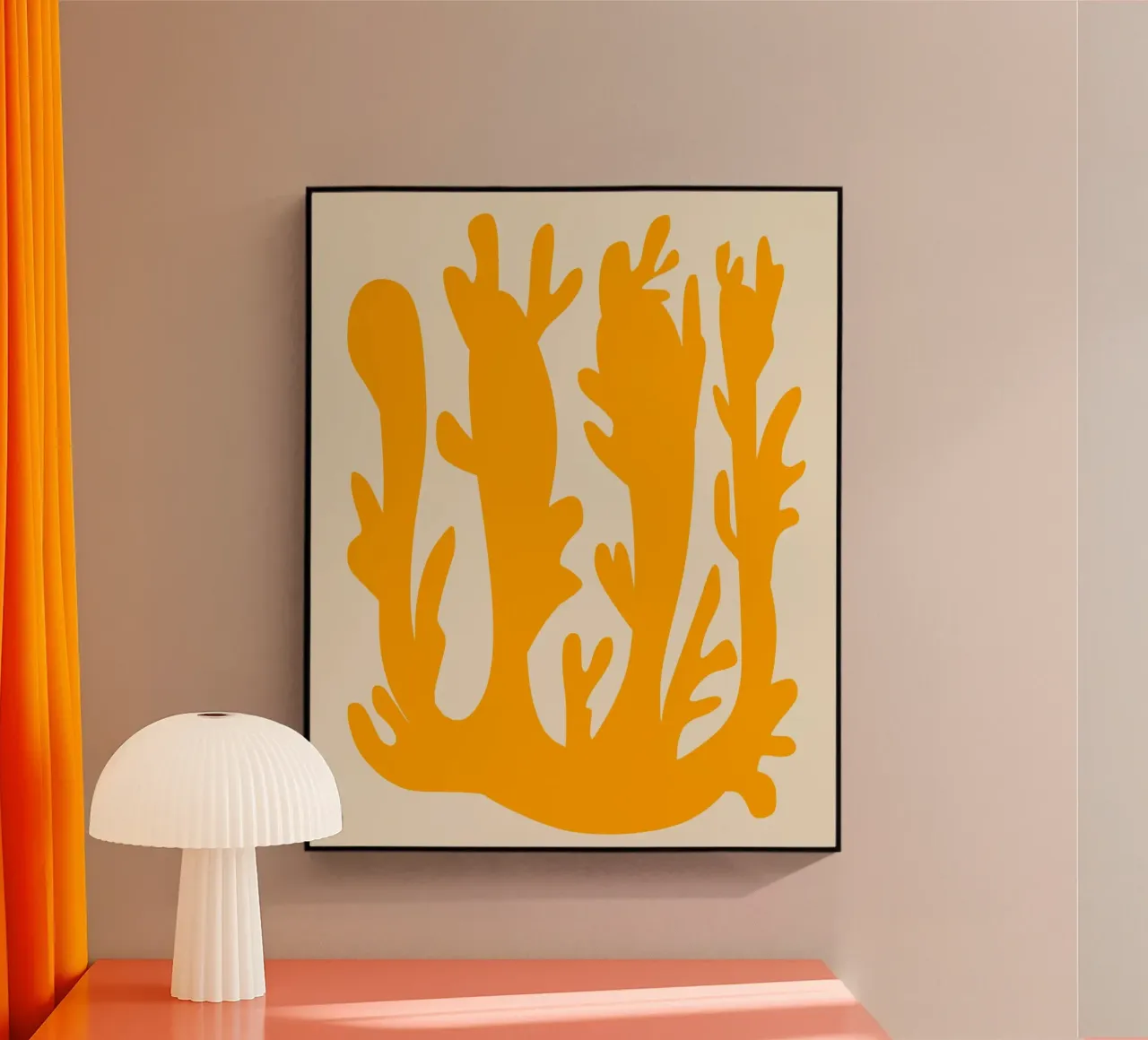 Giallo corallo plexiglass da Little Dean