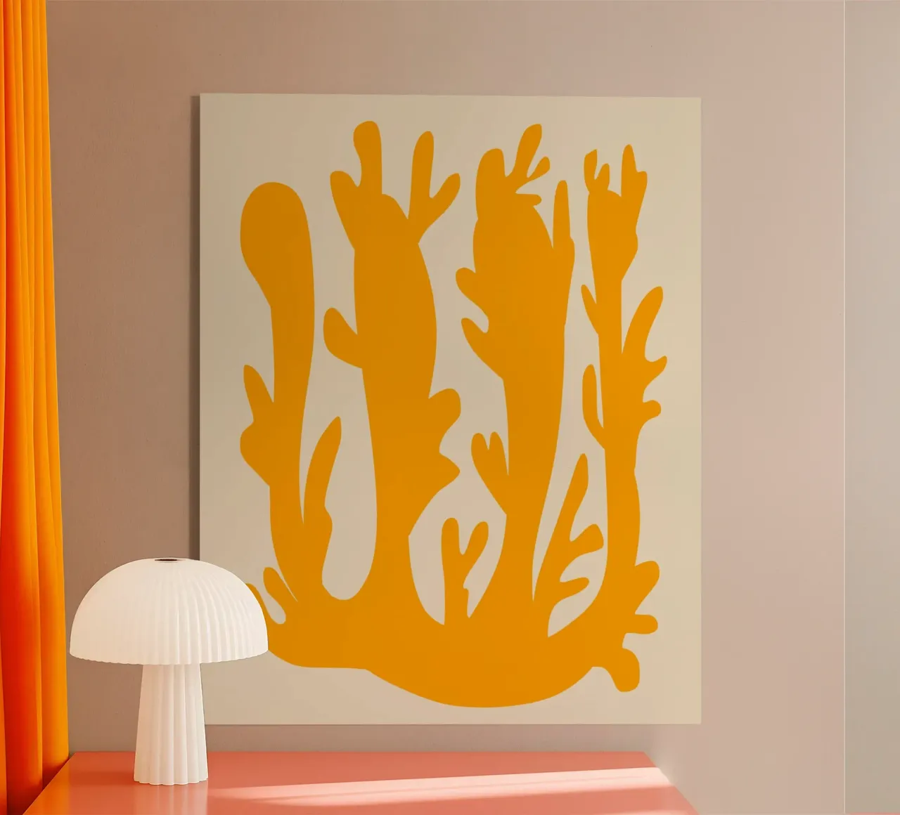 Giallo corallo plexiglass da Little Dean