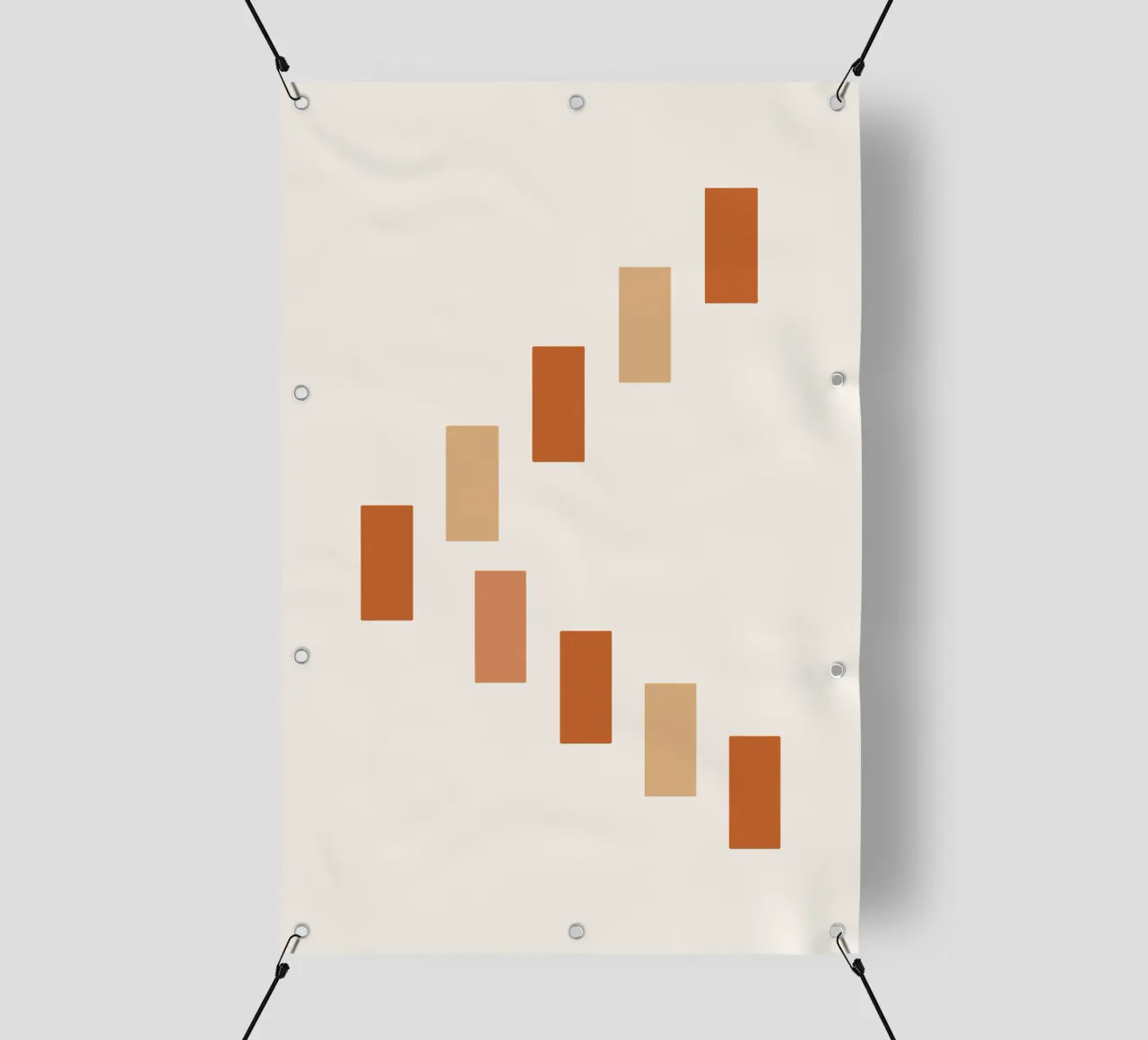 Shifting Rectangles in Rhythm telo in pvc da LisaArtes