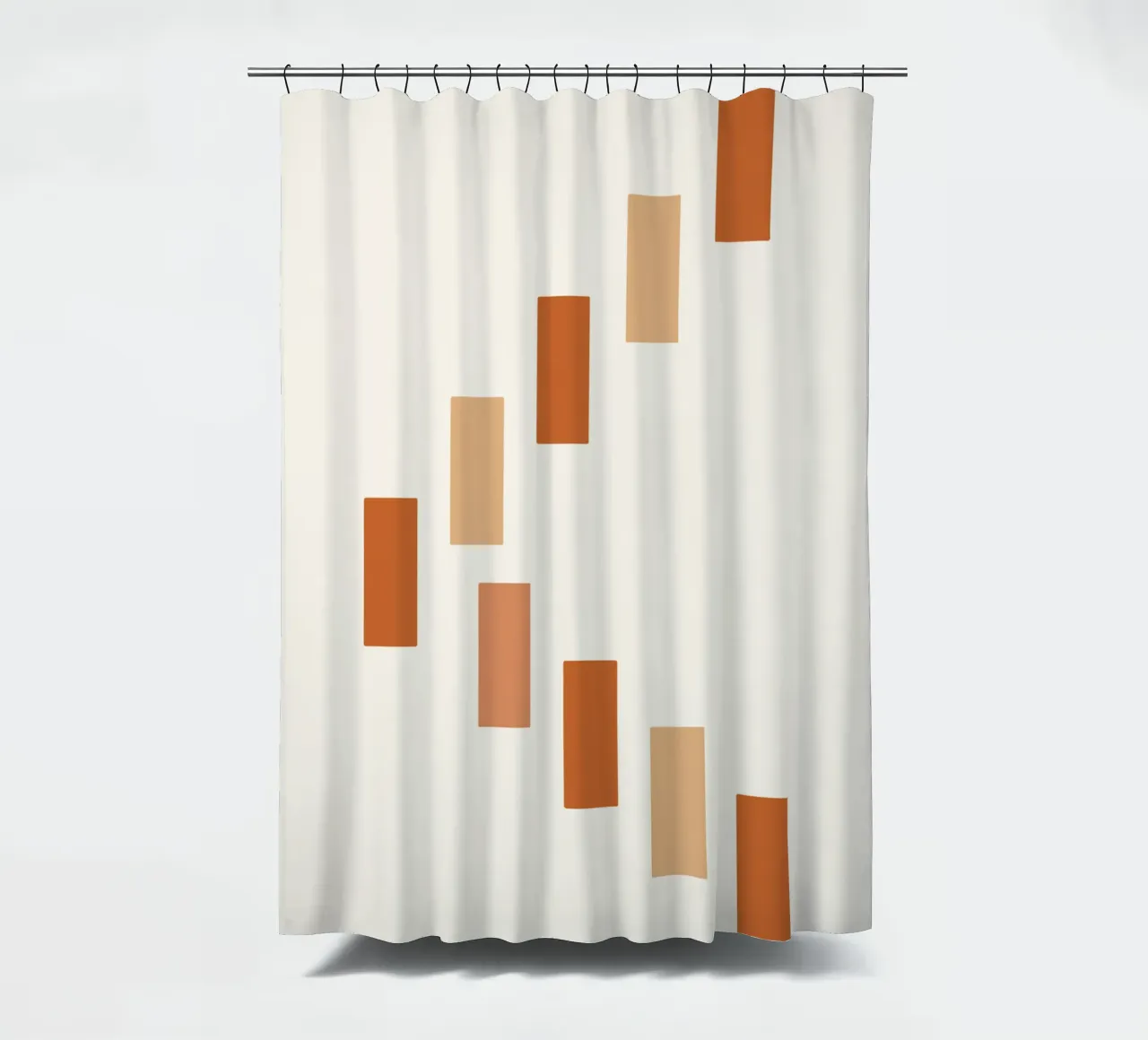 Shifting Rectangles in Rhythm tenda da doccia da LisaArtes
