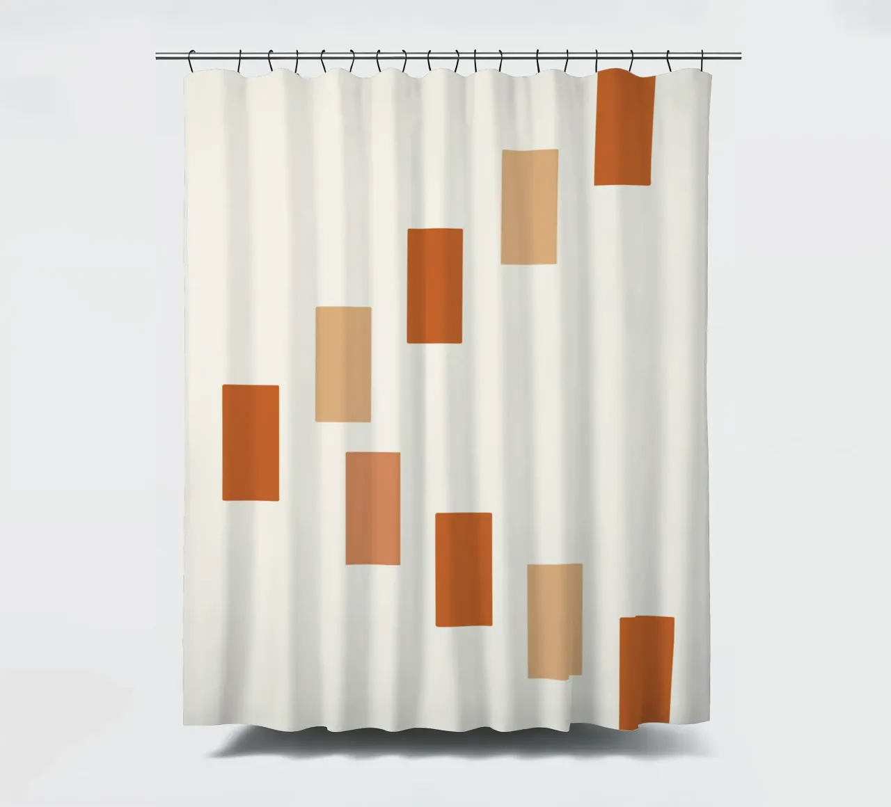 Shifting Rectangles in Rhythm tenda da doccia da LisaArtes