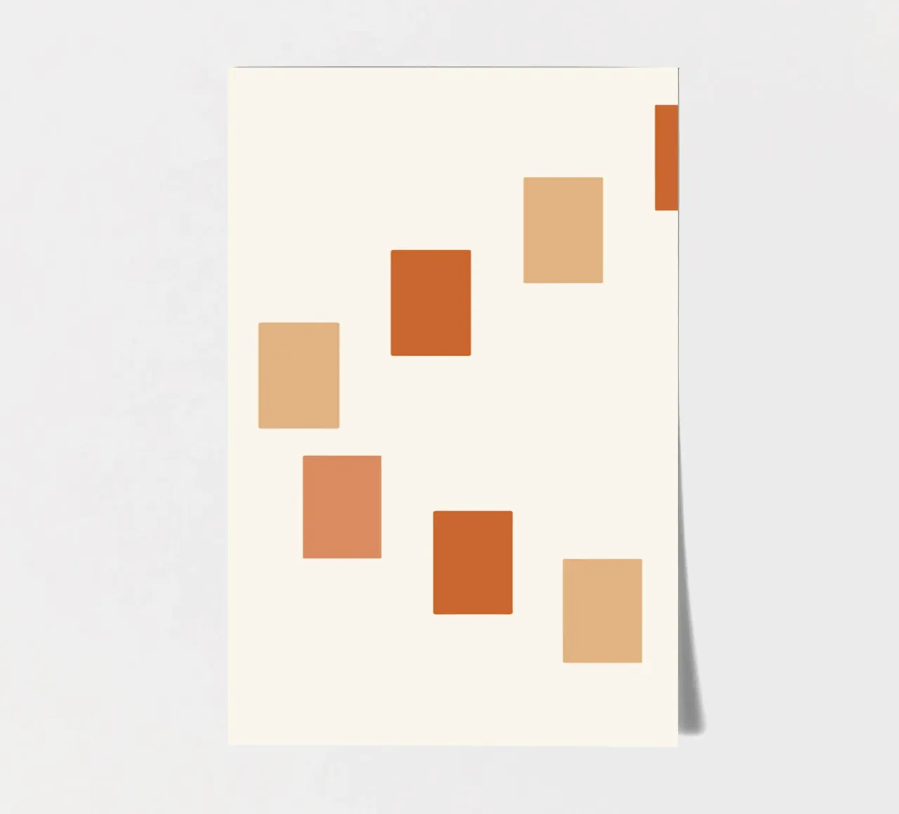 Shifting Rectangles in Rhythm foglio adesivo da LisaArtes