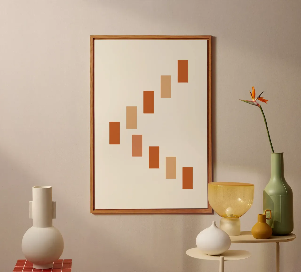 Shifting Rectangles in Rhythm pannello forex da LisaArtes