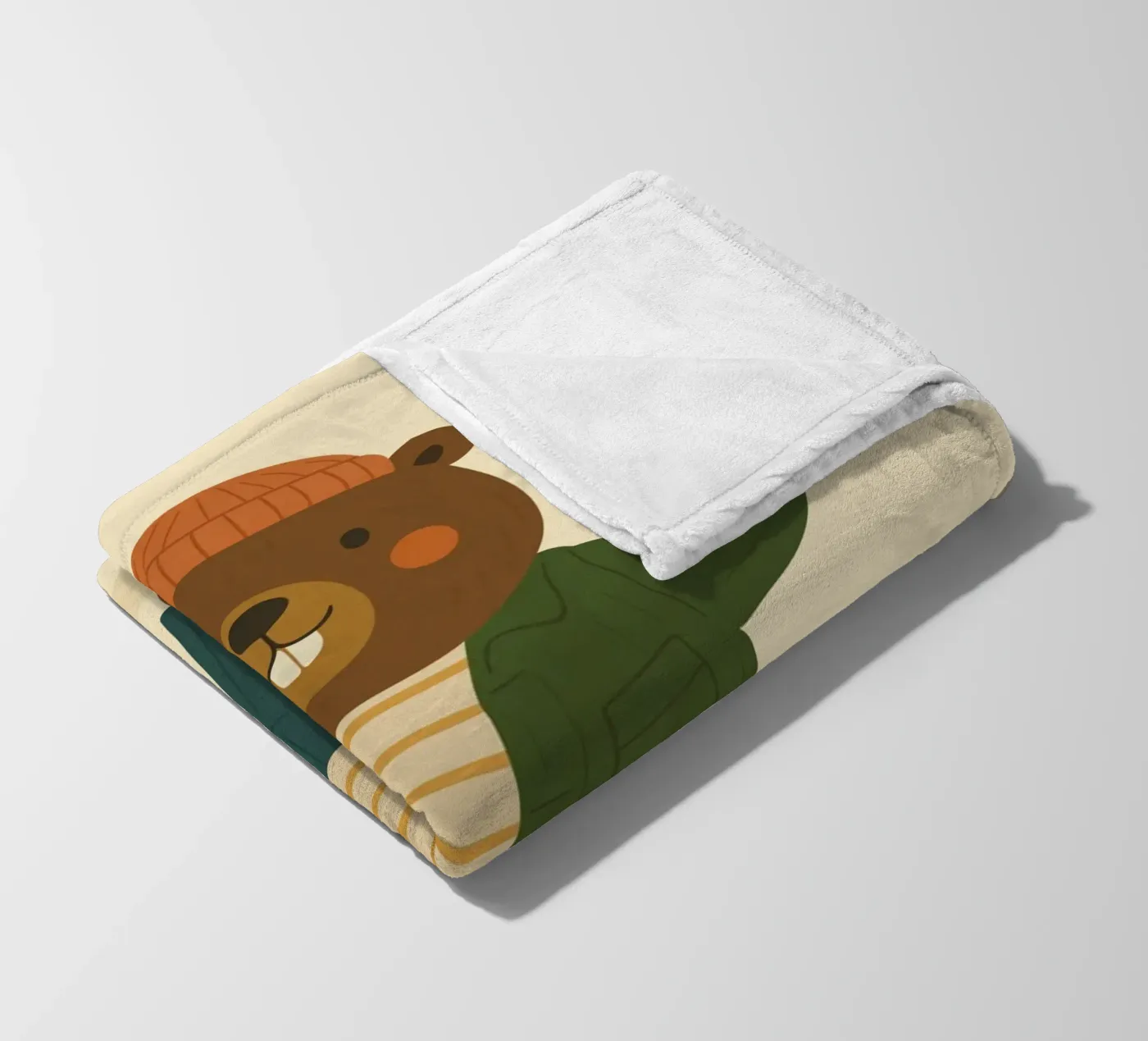 Die Rolle Fleecedecke von kokoprint