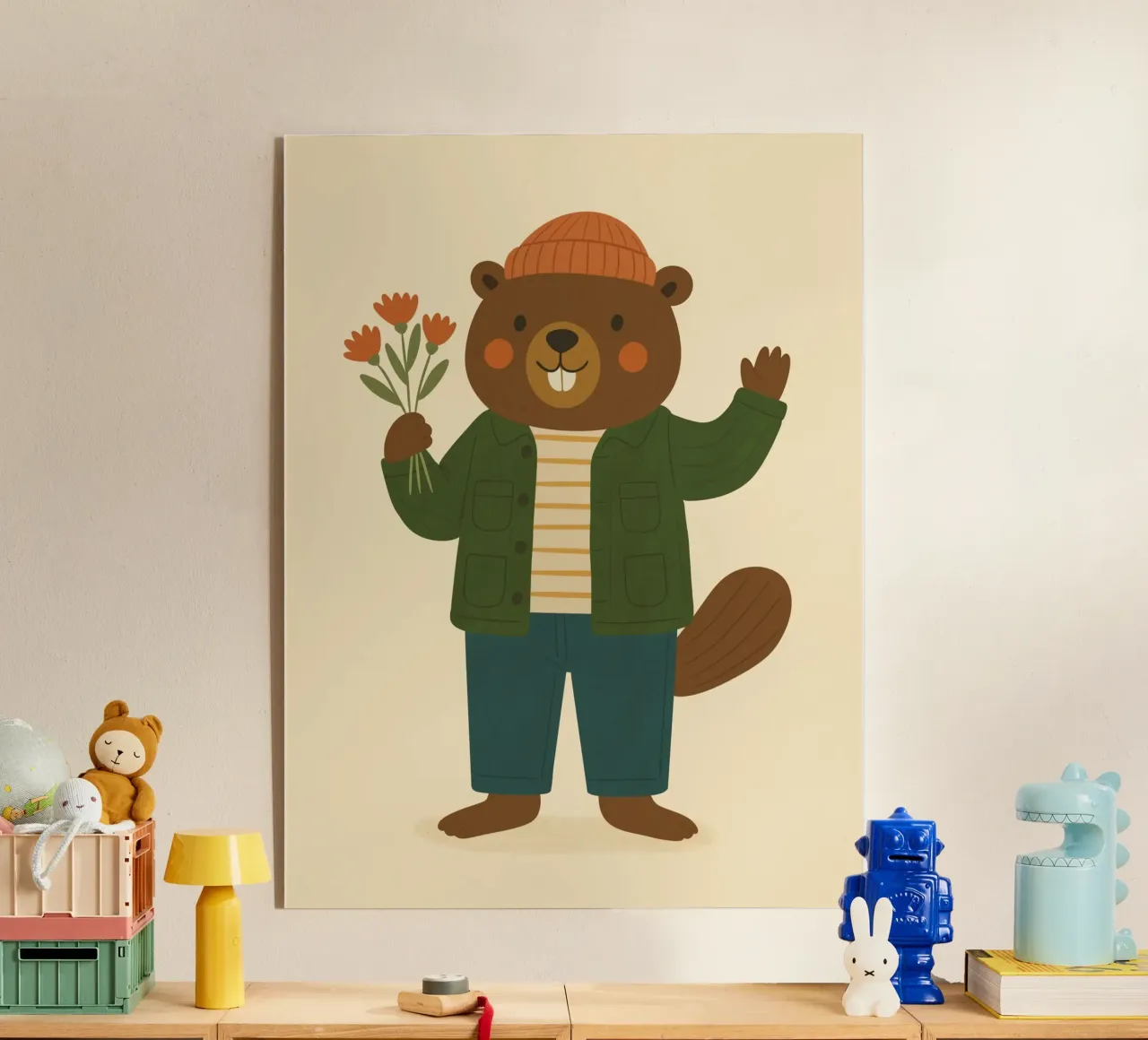 Le castor plexiglass da kokoprint