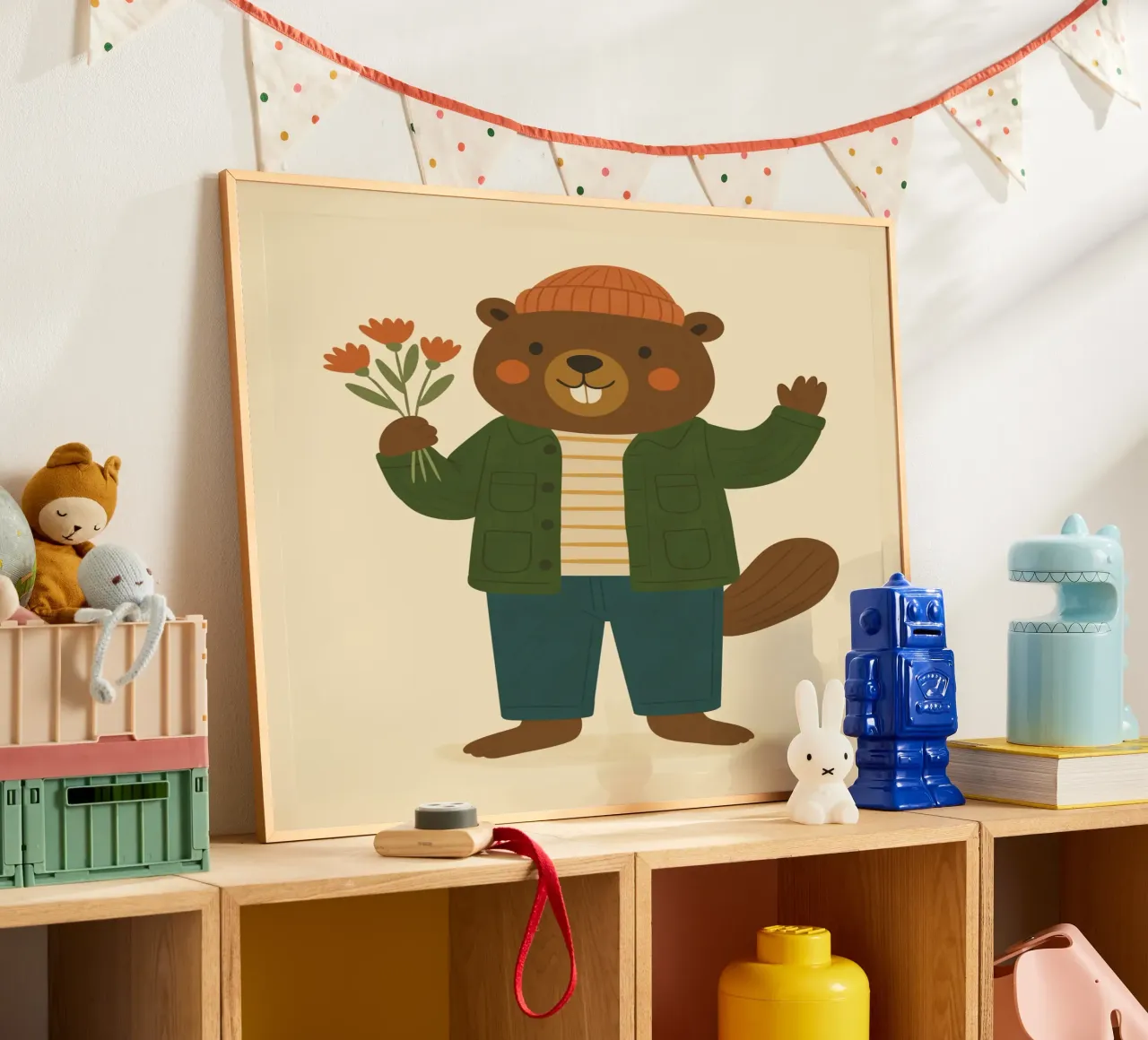 Le castor poster da kokoprint