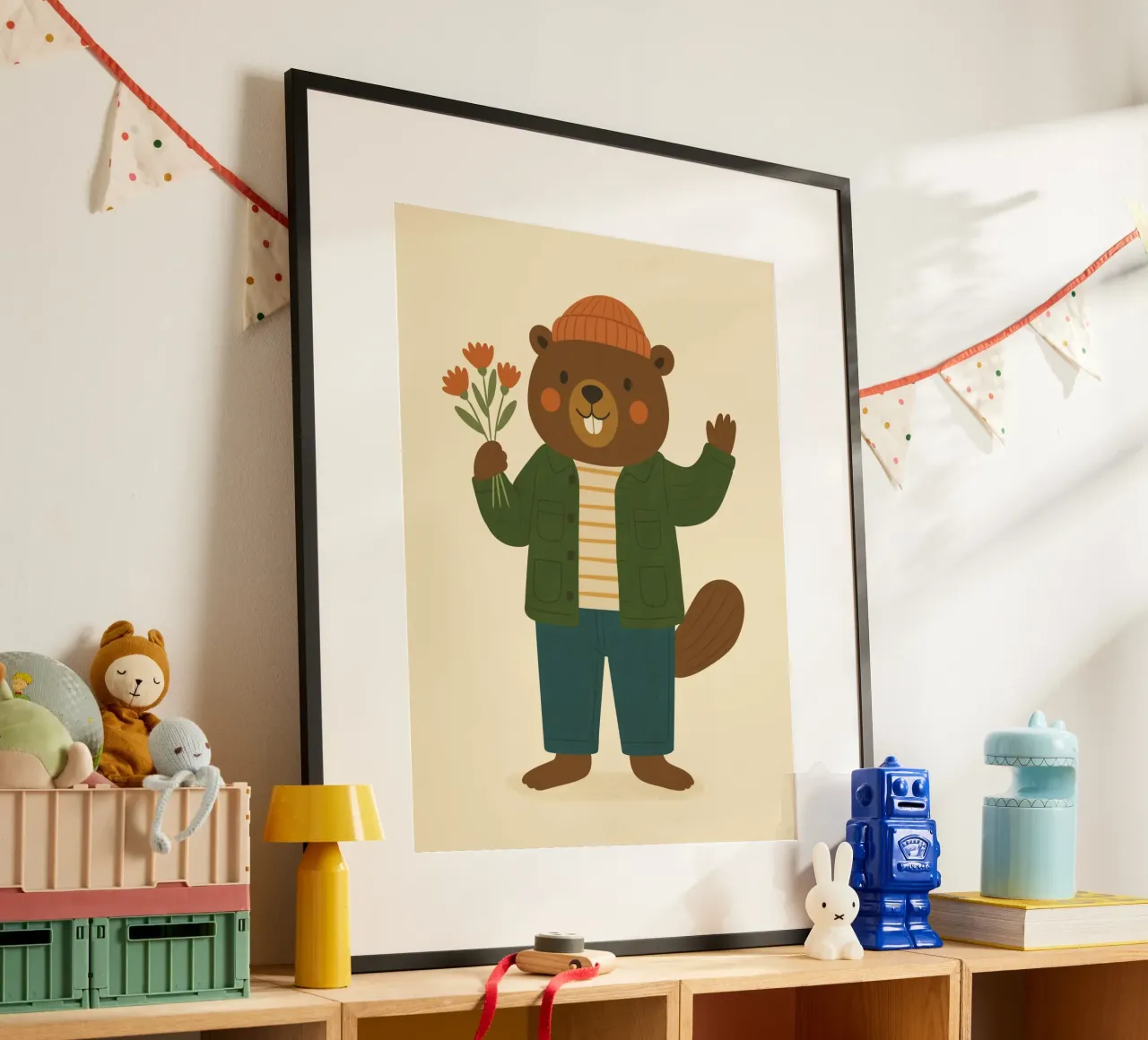 Le castor poster da kokoprint