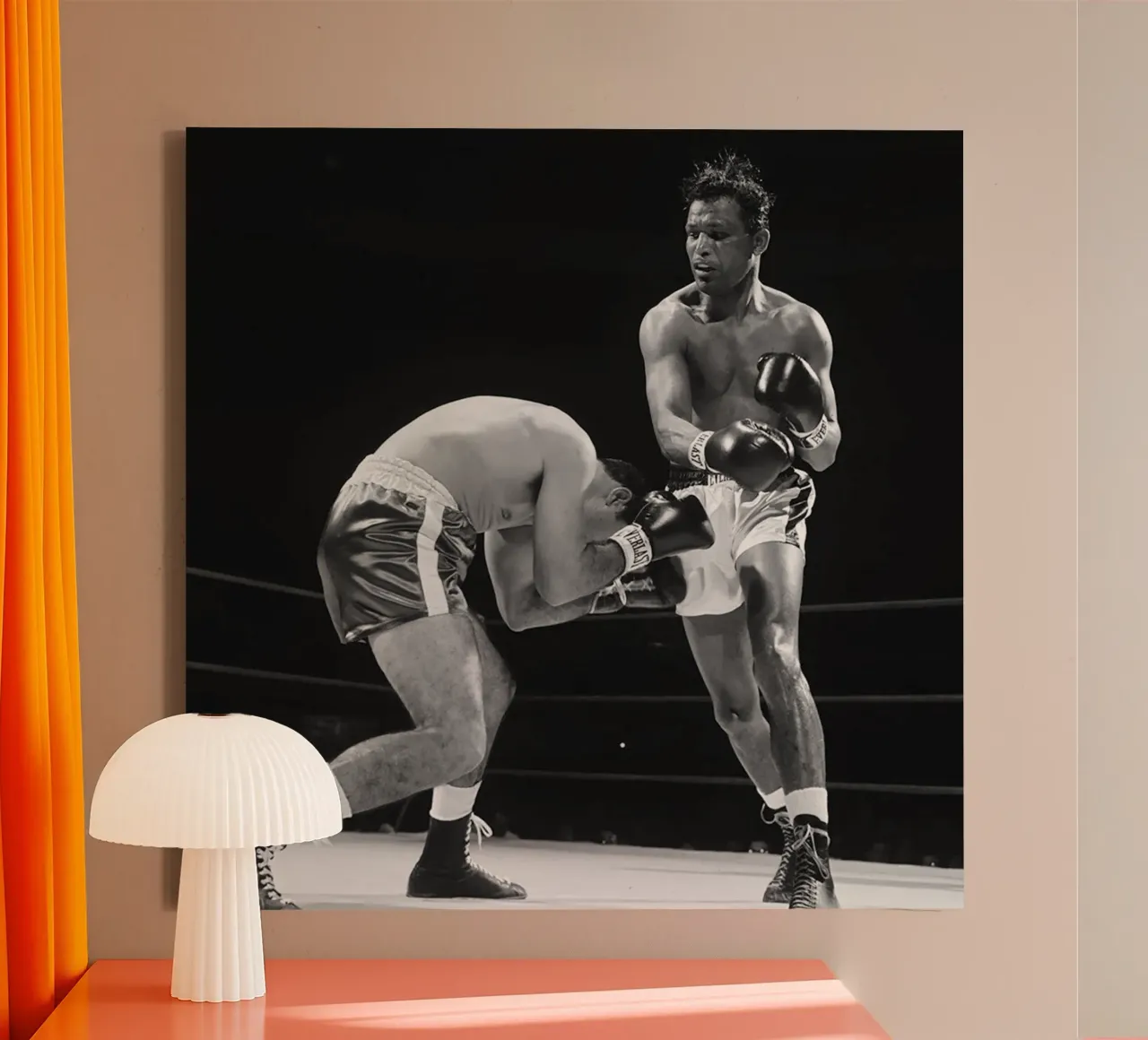 UNA VOLTA CAMPIONE Robinson vs Harrington tela con Cornice a cassetta da Coreyalbert