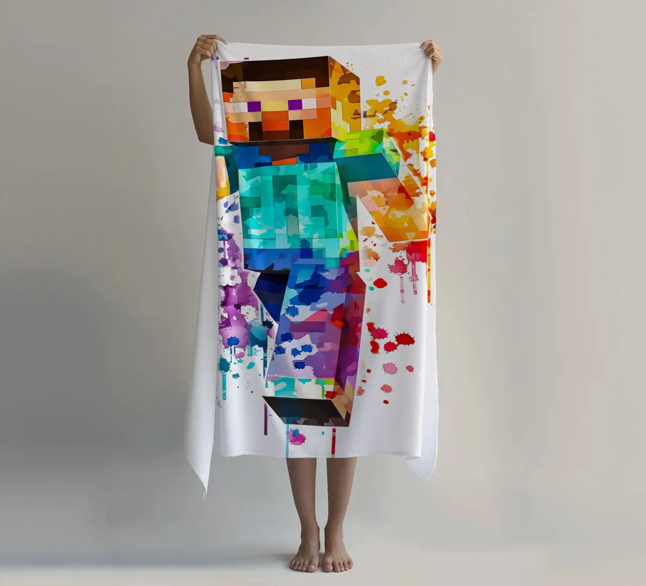 Minecraft Steve Painting telo mare da CreativeStudio