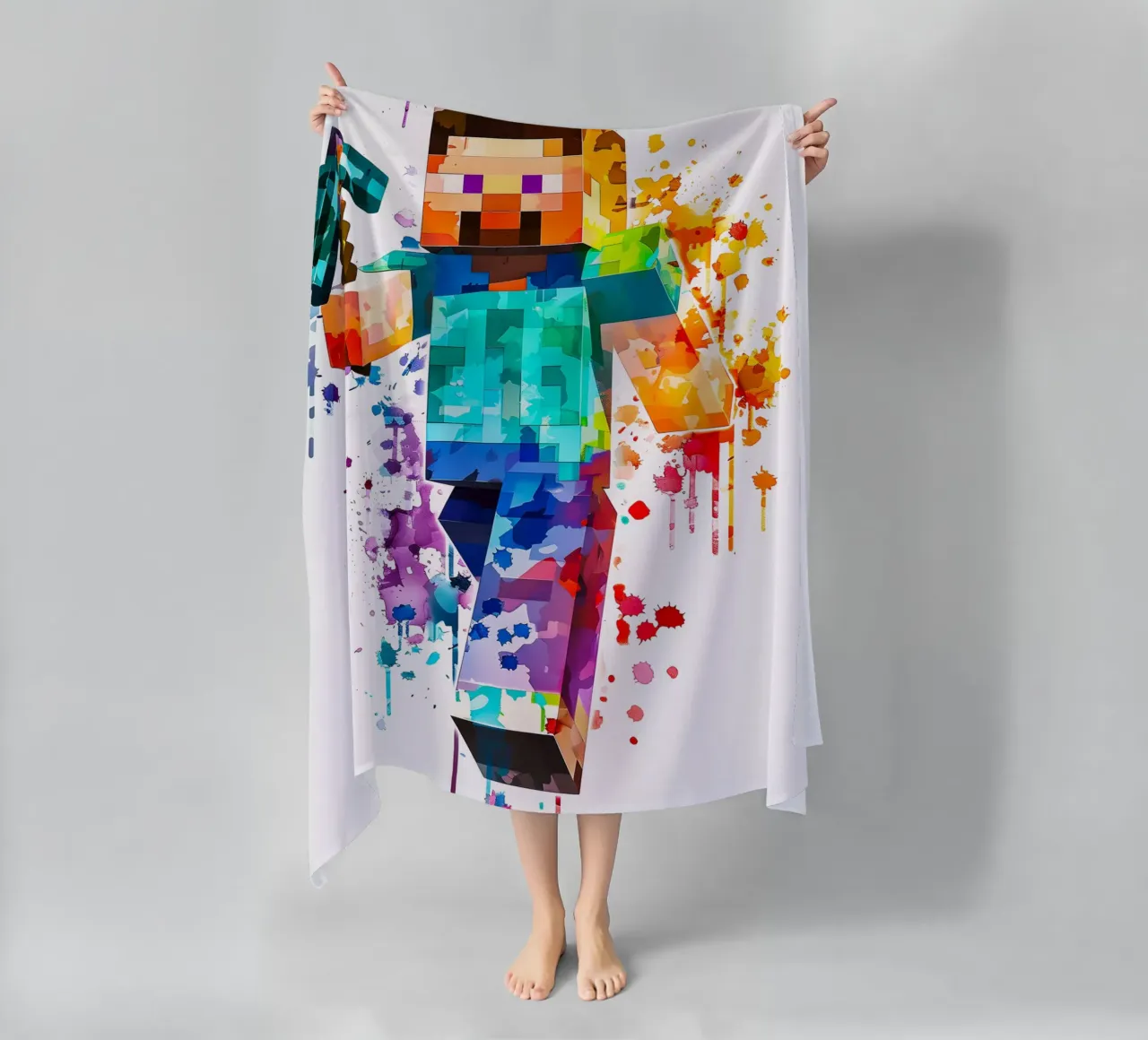 Minecraft Steve Painting telo mare da CreativeStudio
