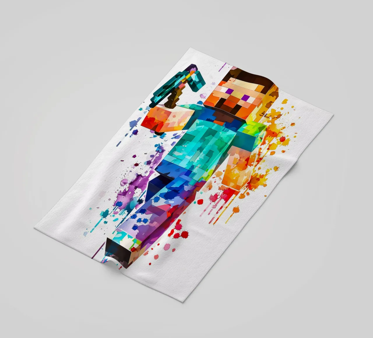 Minecraft Steve Painting telo mare da CreativeStudio